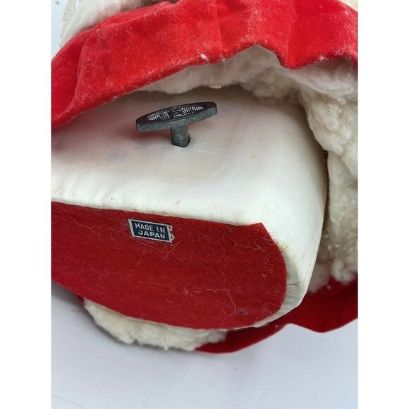 Vtg. Big Eyed Doll Made in Japan Christmas Musical Plays Silent Night Moves - Picture 9 of 9